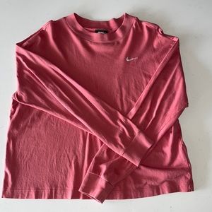 Nike crop long sleeve